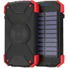 Akashi - Banque d'énergie solaire sans fil - Li - 10000 mAh - 2.1 A (USB)