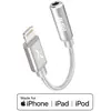 Akashi Adaptateur Audio Apple Mfi Lightning Argente