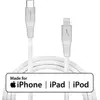 Akashi Cable Renforce Usb Type-C Vers Lightning Mfi Apple- Blanc