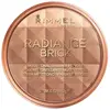 Rimmel London - RADIANCE BRICK Contouring 1 pieces Marron clair female