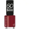 RIMMEL Vernis à ongles 60 Seconds Super Shine - 320 Rapid Ruby