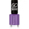 Rimmel 60 Seconds Super Shine - Vernis à Ongles Lovey Dovey 8 ml Mauve