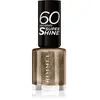 Rimmel London - 60 SECONDS SUPER SHINE Vernis à ongles 8 ml Marron female