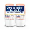 Etiaxil Déodorant Roll-on Douceur Sans Aluminium 48h Peaux Sensibles 2x50ml
