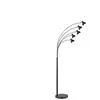Lampadaire Métal 206 cm noir FIERO