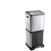 Poubelle cuisine 34 L TRIMOI coloris gris