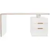 Bureau 150 cm ARGOS coloris blanc