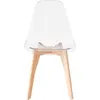 Chaise SACHA coloris transparent
