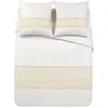 Parure housse de couette 260x240cm + 2 taies d'oreiller CHLOE