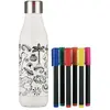 Bouteille LES ARTISTES PARIS Creative Color Set Dino mat 500ml