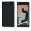 Ecran tactile + LCD noir de remplacement avec contour pour Sony Xperia...