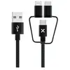 Câble Wefix 3 en 1 pour iPhone/iPad/iPod Noir