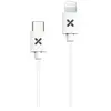Câble téléphone portable Lightning USB-C Wefix pour iPhone 2m Blanc