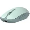 Souris rechargeable sans fils verte bicolore - 2.4G & Bluetooth