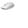 Souris rechargeable sans fils blanche bicolore - 2.4G & Bluetooth