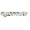 Multiprise Parafoudre 5 prises Accsup 1,5 m Blanc