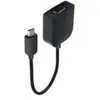 Adaptateur USB-C Mâle vers VGA Femelle Accsup 20 cm Noir