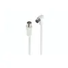 Câble antenne coaxial coudé Accsup 2 m Blanc