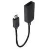 Adaptateur Accsup USB-C Mâle vers HDMI 4K Femelle 20 cm Noir