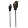 Accsup CABLE DVI MALE VERS HDMI MALE 1,5M NOIR