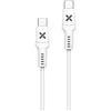 Câble Wefix USB-C vers USB-C 60 W 2 m Blanc