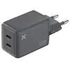 Chargeur secteur Wefix Pro GaN 45 W Double USB-C Gris