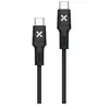 Câble Wefix USB-C vers USB-C 60 W 2 m Noir