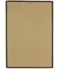 Novatrend Tapis en fibre végétale marron chocolat 120x180 cm