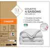 Couette 4 Saisons Microfibre 140x200cm TEX HOME