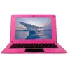 YONIS Ordinateur Portable 10.1 Pouces Android 12 2GB+64GB Quad Core WiFi Bluetooth Noir Rose