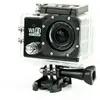 Yonis Camera Embarquée Sports Wi-Fi LCD Caisson Etanche Waterproof 12 Mp Full HD Noir + SD 64Go