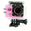Yonis Camera Embarquée Sports Wi-Fi LCD Caisson Etanche Waterproof 12 Mp Full HD Rose