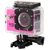 YONIS Camera Embarquée Sport LCD Caisson Etanche Waterproof 12 Mp Full HD 1080P Rose