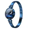 Montre Connectée Femme Élégante Étanche IP67 Cardio Sommeil Bleu YONIS