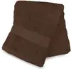 Drap de bain en coton 500 gr/m2 70x130 cm lagune brun, par Soleil d'ocre