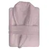Peignoir en coton 500gr/m2 LAGUNE, par Soleil d'Ocre rose 8/10 ans