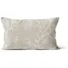 Soleil d'ocre, Coussin, Romance, Taupe, 32 x 50 cm, Romantique, Coton