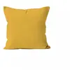 Coussin déhoussable 60x60 cm ALIX jaune radieux, par Soleil d'ocre