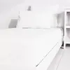 Atmosphère Drap Housse uni 80x190 cm ZZZ Blanc