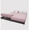 Drap housse TPR en coton 57 fils 2x80x200 cm UNI vieux rose, par Solei...