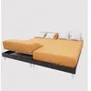Drap housse TPR en coton 57 fils 2x70x190 cm UNI moutarde, par Soleil ...