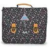 Poids Plume Cartable 2 Compartiments Liberty, 38cm x 30cm x 15cm, Noir