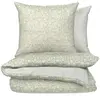 Parure De Lit 240x220 Cm Turquoise 100% Coton Housse De Couette + 2 Taies D'oreiller 65x65 Cm Tex Home - La Parure De Lit
