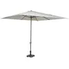 Hyba Parasol Droit Avec Manivelle 3m Beige Murano Hyba