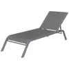 Hyba Bain De Soleil Multiposition En Aluminium Gris Tello Hyba
