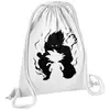 Fabulous Sac de Gym en Coton Blanc Dragon Ball Son Goku Adulte Enfant ...