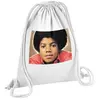 Fabulous Sac de Gym en Coton Blanc Michael Jackson Portrait Enfant 12 ...