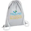Fabulous Sac de Gym en Coton Gris J'peux pas j'ai des enfants 12 Litre...