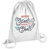 Fabulous Sac de Gym en Coton Blanc Pourquoi avoir des Enfants ? Chats ...