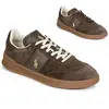 Chaussures Ralph Lauren Heritage Aera en daim marron foncé - 42